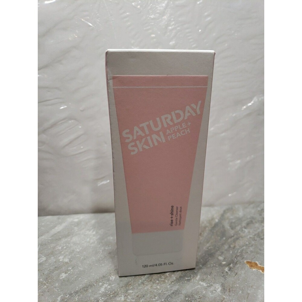 Saturday Skin Rise and Shine Gentle Cleanser 4.05oz 120ml K-Beauty Full Size NIB